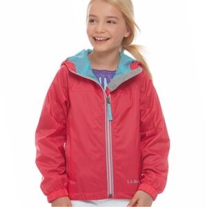 L.L.Bean Kids' Discovery Rain Jacket Girl's 2T